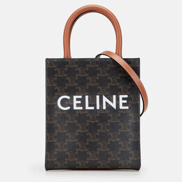 Celine: Коричневая сумка 