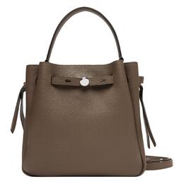 Tory Burch Сумка роми из коровьей кожи ведро через плечо кроссбоди женская сумка гриб серый 166982-250