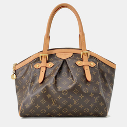 Louis Vuitton Tivoli GM Brown Monogram Canvas Satchel Bag 1209192