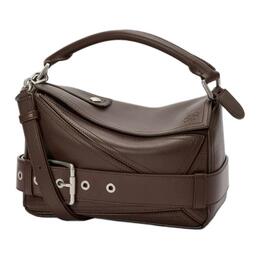 Loewe Яркая головоломка из телячьей кожи наплечная сумка через плечо женская коричневая a510s21xc7-0018
