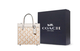 Coach Сумка-тоут из натуральной кожи коровьего поля cd750-v5chk