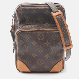 Louis Vuitton Amazon Crossbody Shoulder Bag Monogram Canvas Brown 1210554