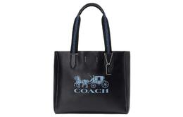 Coach Сумка-шоппер из матовой кожи с замшевой отделкой cg469-svefh