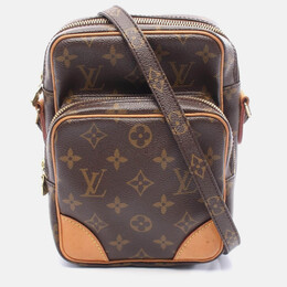Louis Vuitton Amazon Brown Monogram Canvas Crossbody Shoulder Bag 1212312