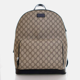 Gucci Medium Brown GG Supreme Eden Backpack 1211634