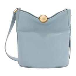 Furla Миниатюрная кожаная сумка-ведро через плечо женская светло-голубая we00815-bx3168-3963s