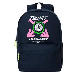 Converse Полиэстеровый рюкзак обычный унисекс темно-синий, X cv2213020ps-001(team378-印花 x1) | x