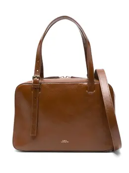 A.P.C. buckle-fastening leather shoulder bag 31863985