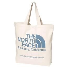 The North Face Хлопковая сумка-шоппер унисекс бело-голубая, White & Blue nm82385-nb | white & blue