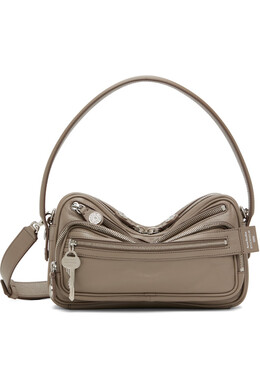 Сумка через плечо Camero party Acne Studios, бежевый 251129f048025 | taupe beige