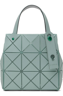 Карат маленькая сумка-тоут Bao Bao Issey Miyake, зеленый 252730m172018 | ash green