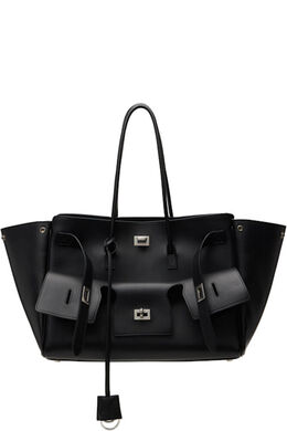 Черная сумка Bel Air Medium Carry All Bag Balenciaga 17196671 | black