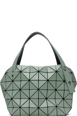 Зелёная сумка Boston Bao Bao Issey Miyake 17267851 | khaki green