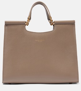 Кожаная сумка-тоут Sicily Medium Dolce & Gabbana, Greige p00995447 | greige