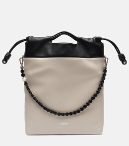 Кожаный клатч Flamenco Loewe, Light Ghost p01110329 | light ghost