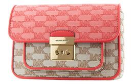 Michael Kors Тканевая сумка через плечо Арбузный красный 35t2gs9m2j-grapfrut mlt