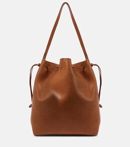 Сумка-тоут из кожи Belvedere The Row, Brandy Shg p00928858 | brandy shg