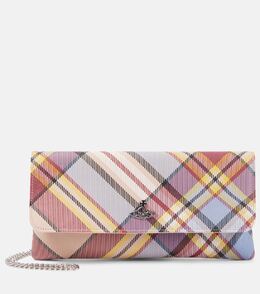 Клатч из кожи тартан Vivienne Westwood, Mc Haze p01015621 | mc haze