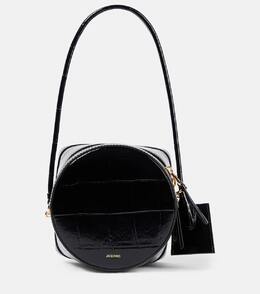 Кожаная сумка через плечо Le Vanito Jacquemus, черный p00887534 | black
