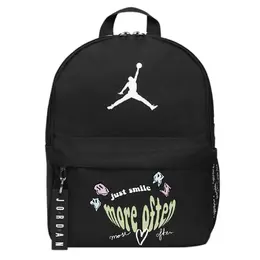 Jordan Полиэстеровый рюкзак обычный унисекс черный, Smile dv5304-010(team378-yh x1) | smile