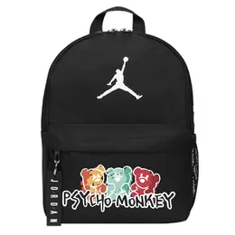 Jordan Полиэстеровый рюкзак обычный унисекс черный, Psycho dv5304-010(team378-yh x1) | psycho