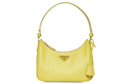 Кожаная мини-сумка через плечо женская желтая Prada 1bc204_vjo_mnzvf_0_yn4