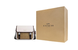 Coach Сумка через плечо из гладкой телячьей кожи с покрытием ct753-svx9k