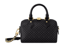 Сумка Speedy Bandouliere 20 черная Louis Vuitton m22595