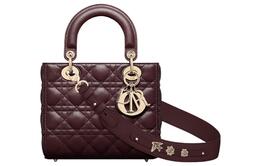 Сумка Lady Christian Dior My ABCChristian Dior из стёганой овчины, через плечо, кроссбоди, дамская сумочка, цвет фуксия m0538onge-m42r