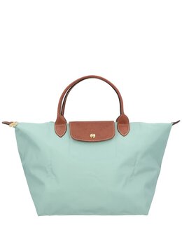 Longchamp Le Pliage Original Средняя холщовая сумка, зеленый 8598535209020 | green