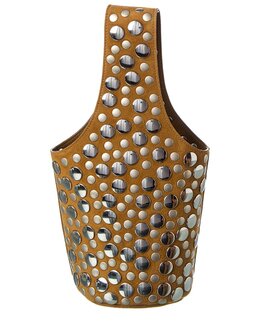 Khaite Livia Маленькая Замшевая Ведро Сумка, коричневый 8592826564668 | brown