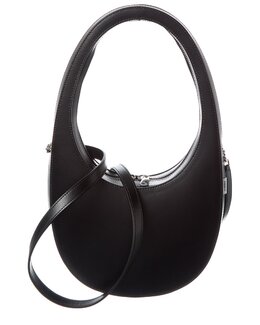 Coperni Кожаная сумка-хобо Swipe, черный 7983321612348 | black