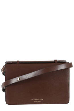 Коричневая мини-сумка Dorian в тональном оттенке Victoria Beckham 8583813103676 | brown