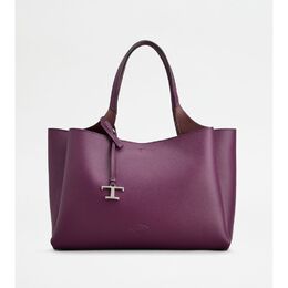Средняя кожаная сумка Tod's, фиолетовый 8012950405180 | violet