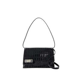 Мини-сумка-папка - кожа - черный Coperni 7982260387900 | black