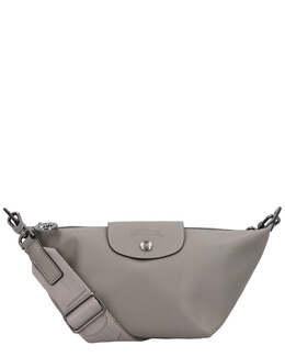 Кожаная сумка через плечо Longchamp Le Pliage Xtra XS, серая, серый 8633499418684 | grey