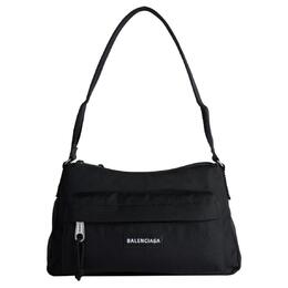 Багажник Тканевая Сумка через плечо Мужская Черная Balenciaga 7875742jmf71000