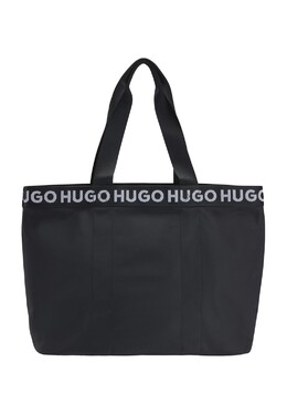 Шопер, эмблема, однотонный, для женщин Hugo, черный 4063537871273 | black