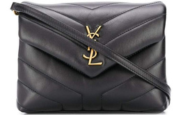 Saint Laurent Сумка через плечо с бляшкой в виде логотипа LouLou Toy 678401dv7071000