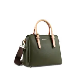 Сумка тоут Bugatti Bugatti Ella, фактура гладкая, зернистая, зелeный 102884429184