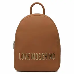 Рюкзак Love Moschino, бежево-коричневый 102818269404