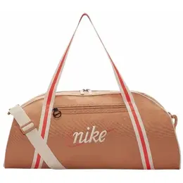 Сумка тоут Nike, фактура зернистая, коричнево-красный 103807450033