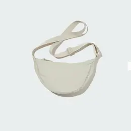 Сумка кросс-боди Uniqlo, фактура гладкая, натуральный 4520409358