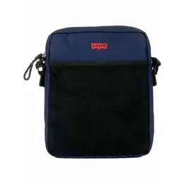 Сумка Levi's, 3 л, 21.5х26.5 см, ручная кладь, черный, синий 103836893403