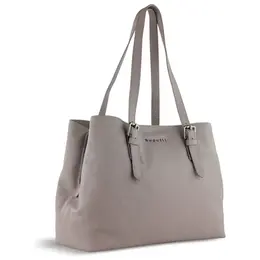 Сумка тоут Bugatti, фактура гладкая, зернистая, бежевый 101960522729