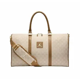 Сумка спортивная Jordan, 25 л, 20х27х47 см, ручная кладь, коричневый 103284021087