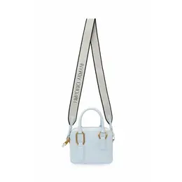 Сумка Emporio Armani, фактура гладкая, голубой 102424921205