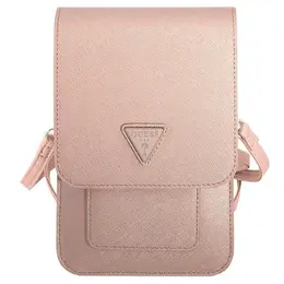 Сумка Guess, фактура тиснение, pink 101861407976
