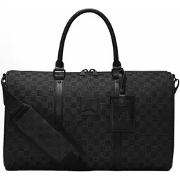 Сумка дорожная Jordan, 25 л, 20х27х47 см, ручная кладь, черная 103806993328