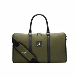 Сумка спортивная Jordan, 25 л, 20х27х47 см, ручная кладь, зелeный 103585386043